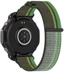 RMPACK Amazit T-Rex 3 Pótszíj Szövet Óraszíj Sport Minimal Style Zöld