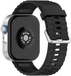 RMPACK Huawei Watch Fit 4 Pro / Fit 4 Szíj Pótszíj Szilikon Sport Solid Style Fekete
