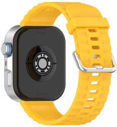 RMPACK Huawei Watch Fit 4 Pro / Fit 4 Szíj Pótszíj Szilikon Sport Solid Style Sárga