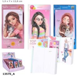 TOPModel Zenélő Mini Ruhatervező, Sötétrózsaszín Cicával