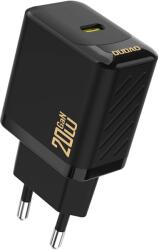 Dudao A26 hálózati töltő 1xUSB-C csatlakozással 20W PD GaN - fekete