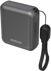 Dudao K22+ powerbank + Type-C - Type-C kábellel 10000mAh 22.5W - szürke
