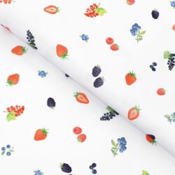 Goldea teflon szövet terítőknek - erdei gyümölcsök 160 cm