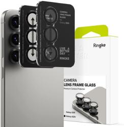 Ringke Camera Frame Protector kamera lencse védő fólia fekete szegéllyel Samsung Galaxy S25 Plus