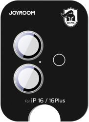 JOYROOM JR-MFY0256 kamera lencse védő fólia ezüst színű szegéllyel iPhone 16/16 Plus