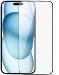JOYROOM JR-MLG0284 2.5D porálló kékfényszűrős edzett üveg fekete szegéllyel iPhone 15/16