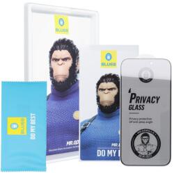 Blueo Mr. Monkey Strong Privacy 5D betekintésvédett edzett üveg Samsung Galaxy S25 Edge