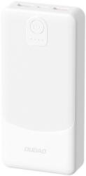 Dudao K10Pro powerbank 2xUSB-A csatlakozással 20000mAh 2.4A - fehér