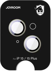 JOYROOM JR-MFY0251 kamera lencse védő fólia sárga szegéllyel iPhone 15/15 Plus