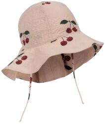 Konges Sløjd Palarie de soare din bumbac organic ELIN - MA GRANDE CERISE PINK - Konges Sløjd