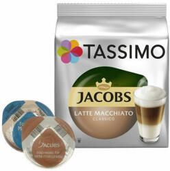 TASSIMO Jacobs Latte Macchiato Classico Tassimo kávékapszula, 8 adag (104015) (104015)