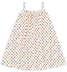 Konges Sløjd ruha BASIC STRAP DRESS GOTS bézs, midi, harang alakú, KS103152 - bézs 92