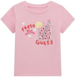 GUESS Нежна розова тениска за мини момиче Fresh Pink Lemonade Guess