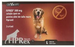 Fiprex 75 L, solutie antiparazitara externa caini talie mare (20-40 kg), 1 pipeta