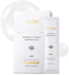 d'Alba Masca de noapte hidratantă vegană, d'Alba, 4ml * 12 buc Masca de fata