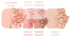 Amuse Paletă machiaj vegană pentru față, Amuse, Vegan Face All Palette, 16, 3g - #02 Peach Masca de fata