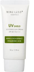 NINE LESS Crema protecție solară calmantă cu SPF 50+ și PA++++, Nine Less, Essentials UV Shield, 50ml