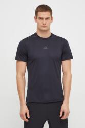 adidas Performance edzős póló D4T fekete, nyomott mintás, IK9688 - fekete XL