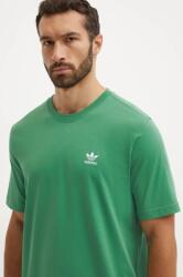 adidas Originals pamut póló zöld, férfi, nyomott mintás, IZ2106 - zöld S
