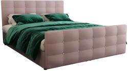 Expedo NAOMI boxspring kárpitozott ágy + topper, 140x200, cosmic14 (230855i)