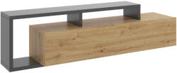 Expedo KRAME TV asztal, 165x46, 8x40, grafit/nordic (259963)