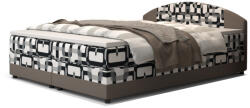 Expedo ORAN kárpitozott boxspring ágy, 160x200, damir 3/rainbow 83 (240026)