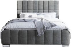 Expedo ALMAN Kárpitozott ágy + matrac, 140x200, magic velvet 2241 (260865i)