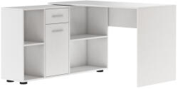 Expedo ELISEA íróasztal, 121, 4x75, 3x120, fehér (239677)