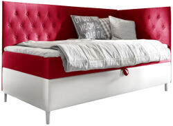 Expedo ESME 2 kárpitozott ágy + topper, 100x200, fresh 8, jobb (257326)