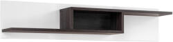 Expedo ROSA polc, 150x30x20, Hickory Jackson/feher (163391)