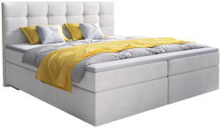Expedo GLOSE kárpitozott boxspring ágy, 140x200, cosmic 10 + topper (224225i)
