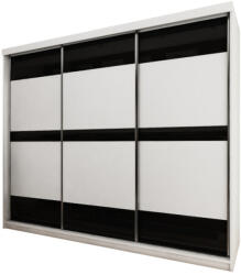 Expedo TOPA ruhásszekrény, 250x200x62, fehér (256064)