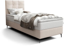 Expedo ILANO comfort kárpitozott boxspring ágy, 90x200, aragon 03, balos (259044)