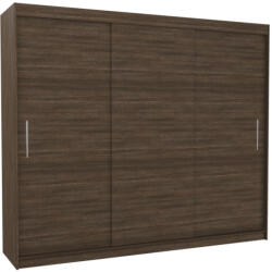 Expedo TOSAN 250 ruhásszekrény, 250x215x58, choco (258923)