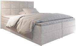 Expedo LENY kárpitozott boxspring ágy, 140x200, Cosmic 10 + topper (224330i)