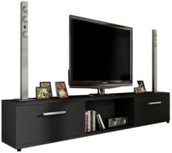 Expedo TV szekrény BALTON RTV, 176x28x40, fekete mat (207798)