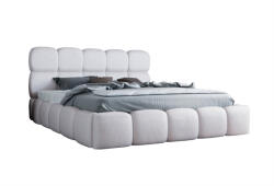 Expedo NOELI Kárpitozott ágy + matrac, 160x200, amor velvet 4323 (261140i)