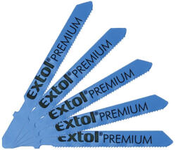  Extol Premium dekopírfűrészlap készlet 51x8x1, 5mm 5db (8805401) - hardtools