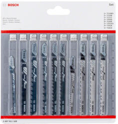 Bosch 10 részes dekopír fűrészlap készlet fához (2607011169) - hardtools