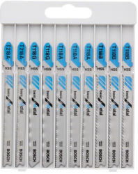 Bosch 10 részes dekopír fűrészlap készlet fémhez (2607010631) - hardtools