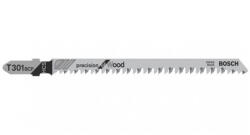 Bosch T 301 BCP Precision for Wood dekopír fűrészlap fához 117x2, 5mm 3db/cs (2608633A33)