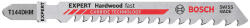 Bosch EXPERT T 144 DHM Hardwood Fast keményfém fogazású szúrófűrészlap, 10db kemény fához (2608901816) - hardtools