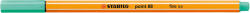 STABILO Tűfilc 0, 4mm STABILO POINT 88/13 jég zöld (88/13) - cartridge