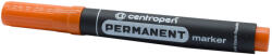 Permanent marker CENTROPEN 8566 kerek végű, 2, 5mm, narancs (A-585560102)