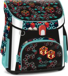 Ars Una Geek iskolatáska mágneszáras - piros