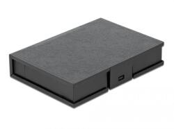 Delock 3.5" HDD védő doboz fekete (18372) (18372)