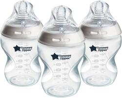 Tommee Tippee Natural Start cumisüveg, 260 ml, PP, 0 hónapos kortól, 3 db (TT0509)