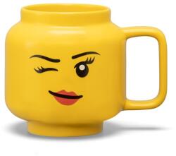 NHG LEGO® Kacsintós Kerámia Bögre - Nagy, 530 ml