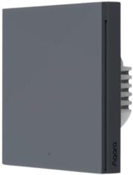 Aqara H1 1 gombos villanykapcsoló, Zigbee (fázis+nulla), szürke (WS-EUK03-G)
