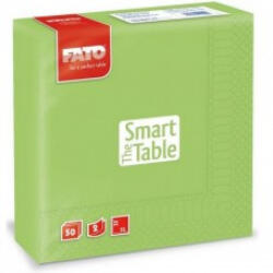  Szalvéta 2 rétegű 33x33 cm 50 lap/cs Fato Smart Table zöldalma (82623200)